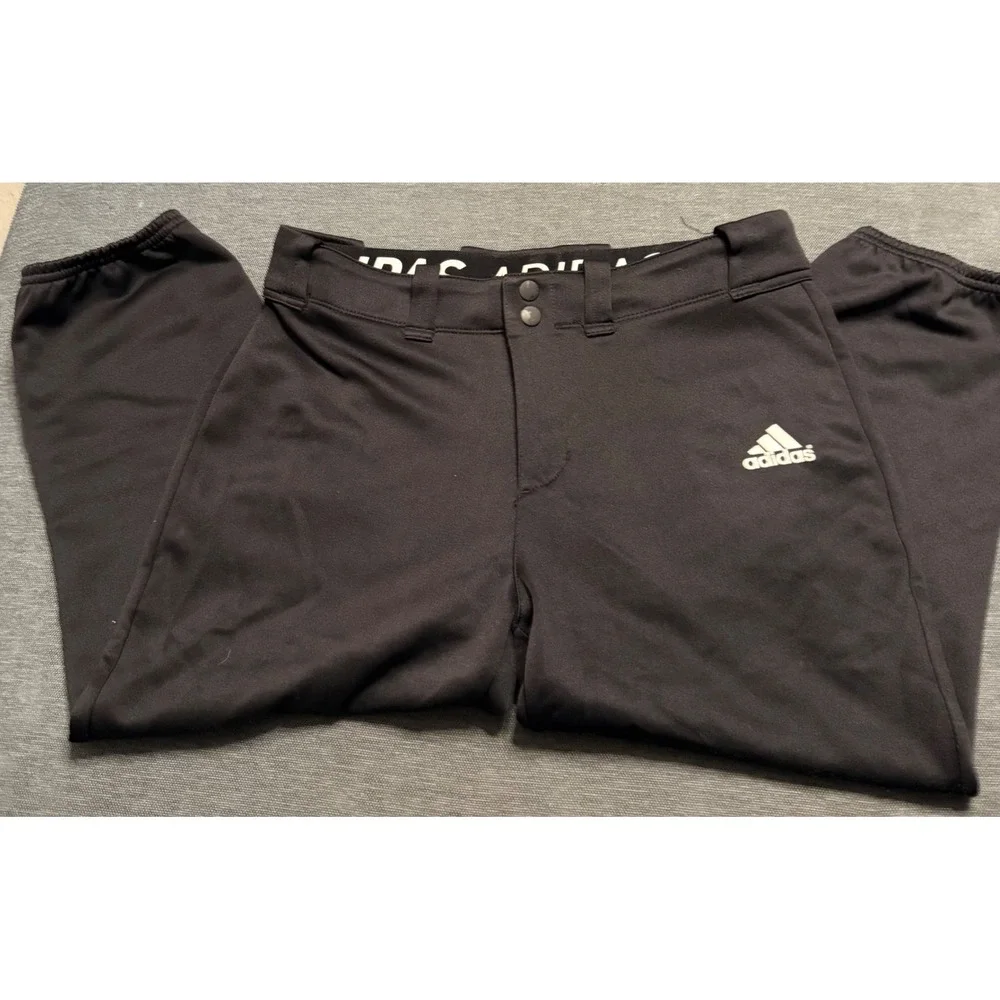Adidas‎ Aeroready Baseball Pants Black Mens Medium Athletic Knickers Pants